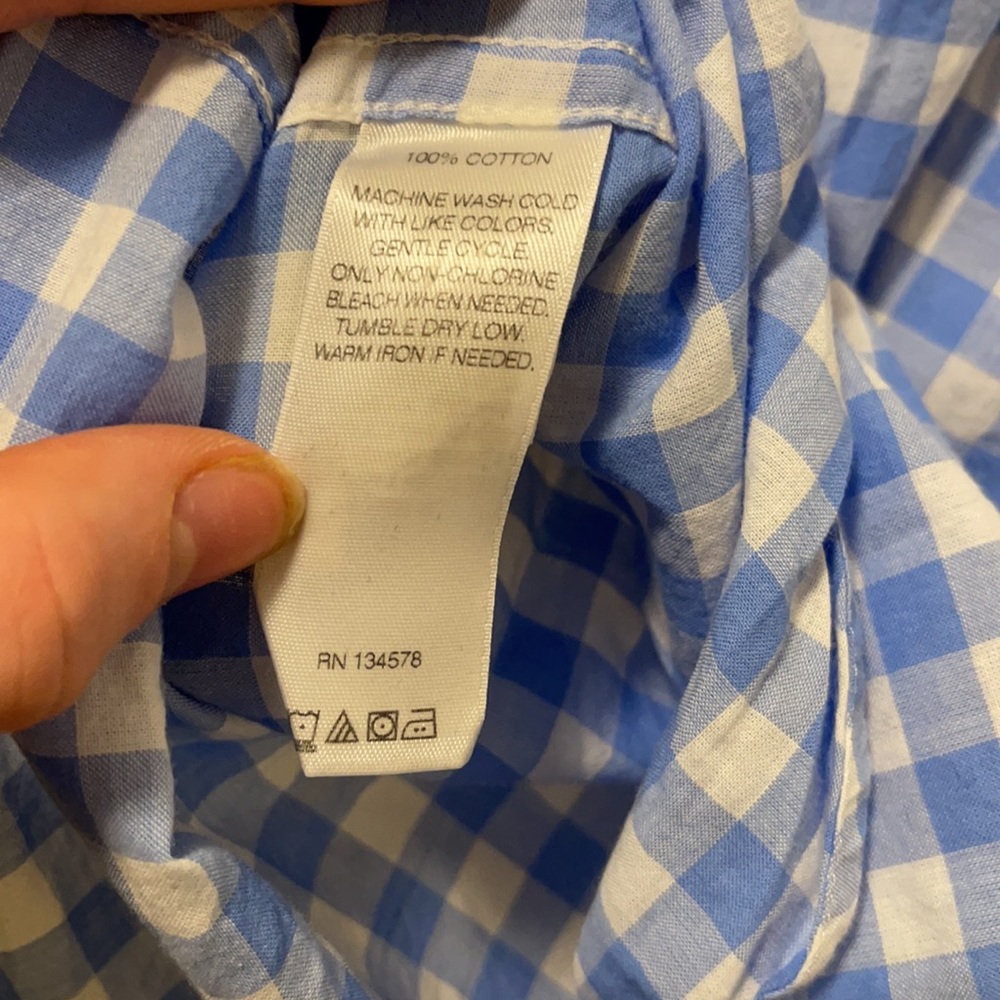 Vineyard Vines Gingham Button Down - image 5